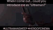 ultraman sweep