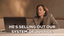 Hes Selling Out Our System Of Justice Kamala Harris GIF - Hes Selling Out Our System Of Justice Kamala Harris Joe Biden GIFs