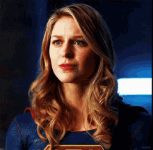 Supergirl Melissa Benoist GIF - Supergirl Melissa Benoist Concerned GIFs