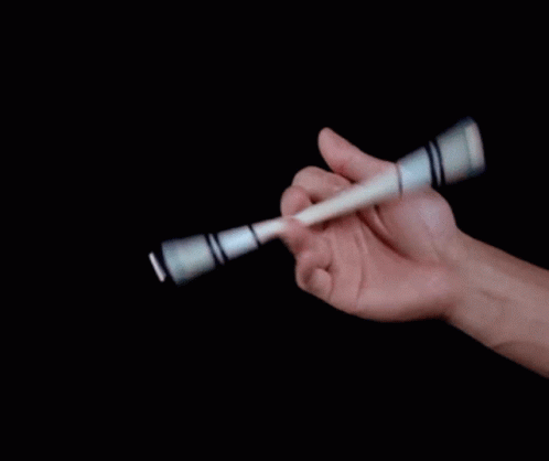Double Charge Pen Spinning GIF.