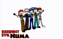 resident evil remusicals shadowleggy dance numa numa