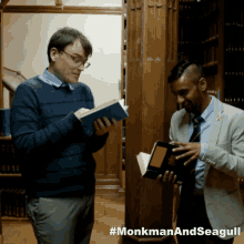 Monkman And Seagull Question Time GIF - Monkman And Seagull Monkman Question Time GIFs