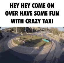 Crazy Taxi Roundabout GIF - Crazy Taxi Roundabout Car GIFs