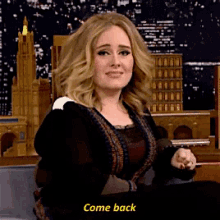 Adele Come Back GIF - Adele Come Back Sarcastic GIFs