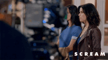 Behind The Camera Gale Weathers GIF - Behind The Camera Gale Weathers Sidney Prescott GIFs