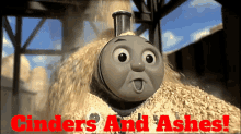 thomas and friends cinders and ashes thomas the tank engine thomas the train shocked