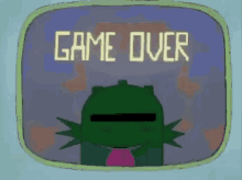 Game Over GIF - Game Over Tongue Out GIFs