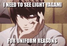 Light Yagami GIF - Light Yagami Death Note GIFs