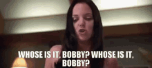 whose is it bobby talking bobby