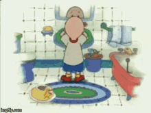 Caillou Joins The Circus GIF - Caillou Joins The Circus Cartoons GIFs