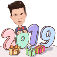 Happy New Year 2019 Sticker - Happy New Year 2019 Gifts Stickers