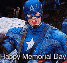 Happy Memorial Day GIF - Chris Evans Happy Memorial Day Captain America GIFs