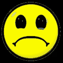 Sad GIF - Smiley Sad Emoji GIFs