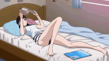 Akira Tachibana Anime Girl GIF - Akira Tachibana Anime Girl Reading GIFs