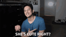 Shes Cute Right Lovely GIF - Shes Cute Right Cute Lovely GIFs