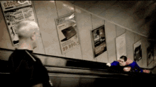 Superman Escalator GIF - Superman Escalator GIFs