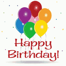 Happy Birthday To You Balloons GIF - Happy Birthday To You Happy Birthday Balloons GIFs