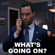 Whats Going On Eli GIF - Whats Going On Eli The Oval GIFs