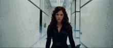 Black Widow Macing A Guard - Iron Man 2 GIF - Iron Man Scarlett Johansson Black Widow GIFs