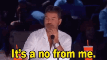 simon cowell its a no for me no simon cowell its a no for me no