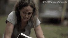 Crying Mary GIF - Crying Mary Tell Me Your Secrets GIFs