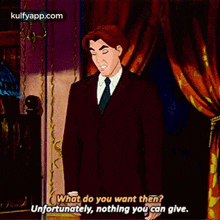What Do You Want Then?Unfortunately, Nothing You Can Give..Gif GIF - What Do You Want Then?Unfortunately Nothing You Can Give. Anastasia GIFs