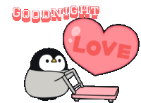 Penguin Love Sticker - Penguin Love Penguin Stickers