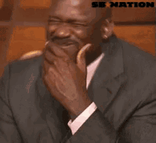 Laughing Too Hard GIF - Shaq Laughing Hysterical GIFs