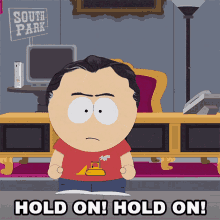 Hold On Billy GIF - Hold On Billy South Park GIFs
