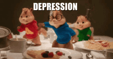 depression alvin and the chipmunks discord funny dance
