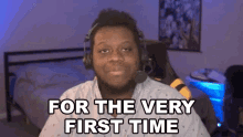 For The Very First Time John Finch GIF - For The Very First Time John Finch Smite GIFs