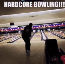 hardcore bowling bowling strike ten pin