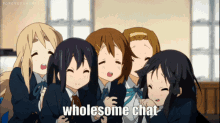 Wholesome Chat Wholesome GIF - Wholesome Chat Wholesome Wholesome Anime GIFs