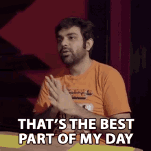 Thats The Best Part Of My Day Sumit Anand GIF - Thats The Best Part Of My Day Sumit Anand Abish Mathew GIFs