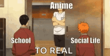Social L Ife Anime GIF - Social L Ife Anime School GIFs