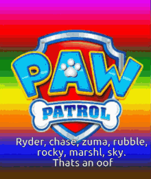 Paw Patrol Ryder GIF - Paw Patrol Ryder Chase GIFs
