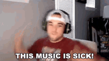 This Music Is Sick Anthony Alfredo GIF - This Music Is Sick Anthony Alfredo Fast Pasta GIFs