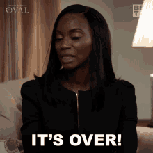 Its Over Priscilla Owens GIF - Its Over Priscilla Owens The Oval GIFs