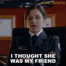 i thought she was my friend vera bennett wentworth i thought she was a friend of mine i believed she was my friend i thought she was my friend vera bennett wentworth i thought she was a friend of mine i believed she was my friend