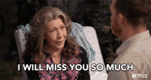I Will Miss You So Much Frankie GIF - I Will Miss You So Much Frankie Lily Tomlin GIFs