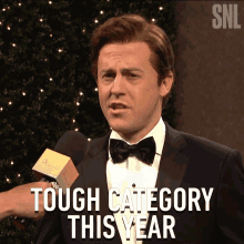 Tough Category This Year Saturday Night Live GIF - Tough Category This Year Saturday Night Live Hard GIFs