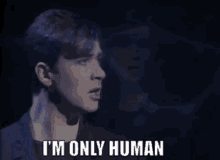Human League Im Only Human GIF - Human League Im Only Human Of Flesh And Blood Im Made GIFs