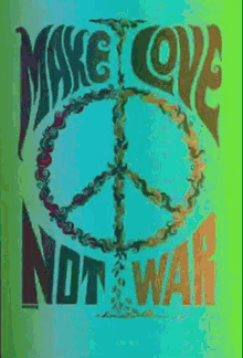 Love Not War GIF - Love Not War Peace Sign GIFs