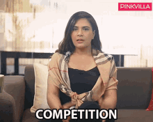 Competition Richa Chadha GIF - Competition Richa Chadha Pinkvilla GIFs