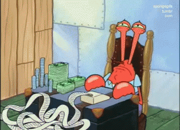 Doing Taxes GIF - Taxes Tax Mr Krabs - Discover & Share GIFs