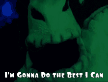 Oogie Boogie Nightmare Before Christmas GIF - Oogie Boogie Nightmare Before Christmas Im Gonna Do The Best I Can GIFs