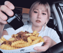 Pouring Cheese GIF - Pouring Cheese Fries GIFs
