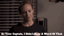 station19 maya bishop as your captain i didnt hear a word of that i didnt hear a word