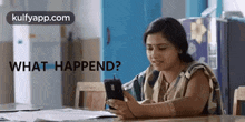 What Happend.Gif GIF - What Happend Anu Sithara Any Problem GIFs