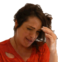 Crying Sharzad Kiadeh Sticker - Crying Sharzad Kiadeh Sad Stickers